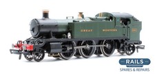 HORNBY 'OO' GAUGE R3109 GWR GREEN 2-6-2T CLASS 61XX #5154 STEAM LOCOMOTIVE