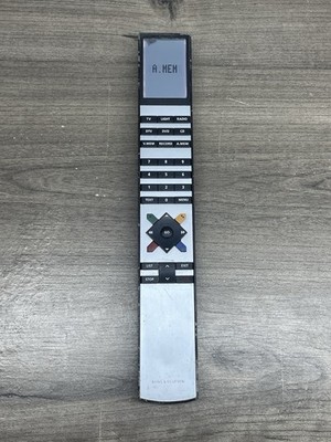 B&O Bang & Olufsen Beo 4 Remote Control w/ Marks & Screen Imperfection -WORKS!