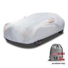 10-Layer Waterproof Car Cover All Weather Protection Snow, 5-A4 Reflective