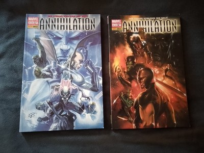 Marvel Annihilation 1 bis 4 komplett, Panini 2007