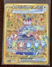 Pokémon TCG Terapagos ex 173/142 Stellar Crown Holo ENG 230HP 2024 on eBay