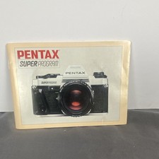 Pentax Super Program Manual for Film SLR Camera