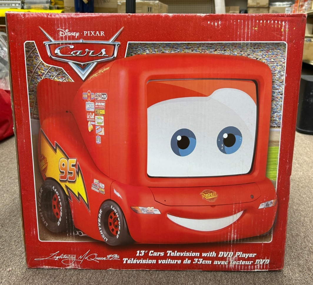 PIXAR Cars DVD付きTV 本体　中古品　送料込 PIXAR Cars DVD付きTV 本体 中古品 送料込 PIXAR Cars DVD付きTV 本体