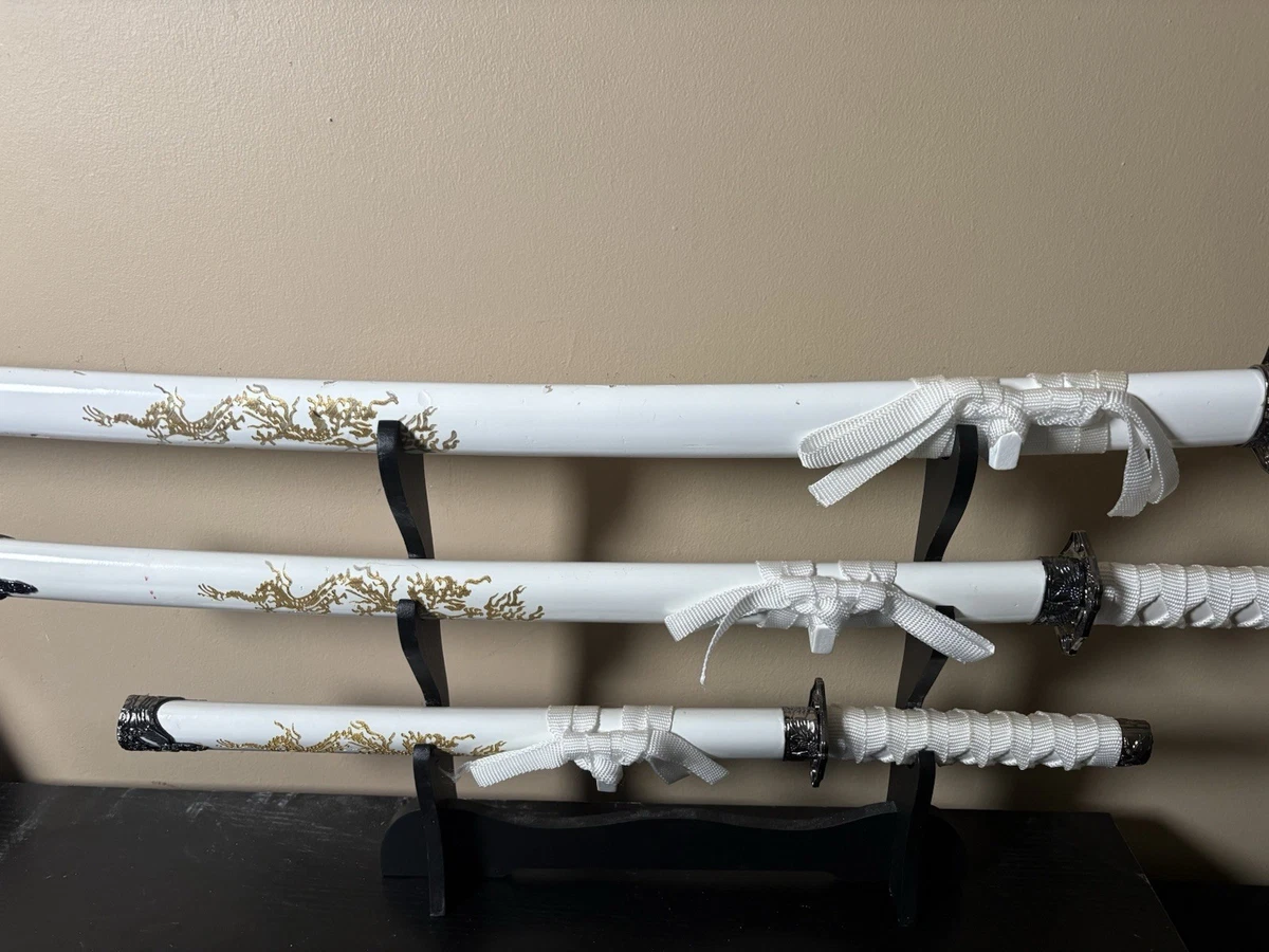 无品牌武士白色收藏日本刀剑、军刀| eBay