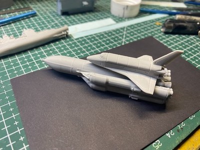 3D Printed 1 /700/2000  Soviet Buran space shuttle Unpainted