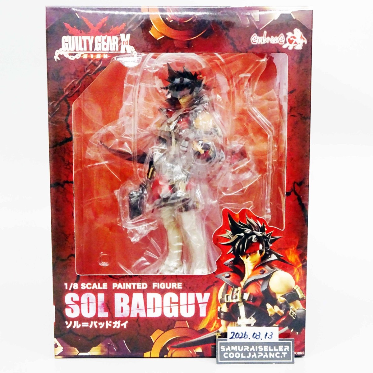 Guilty Gear Xrd -Sign- Sol Badguy Normal Edition 1/8 PVC Figure