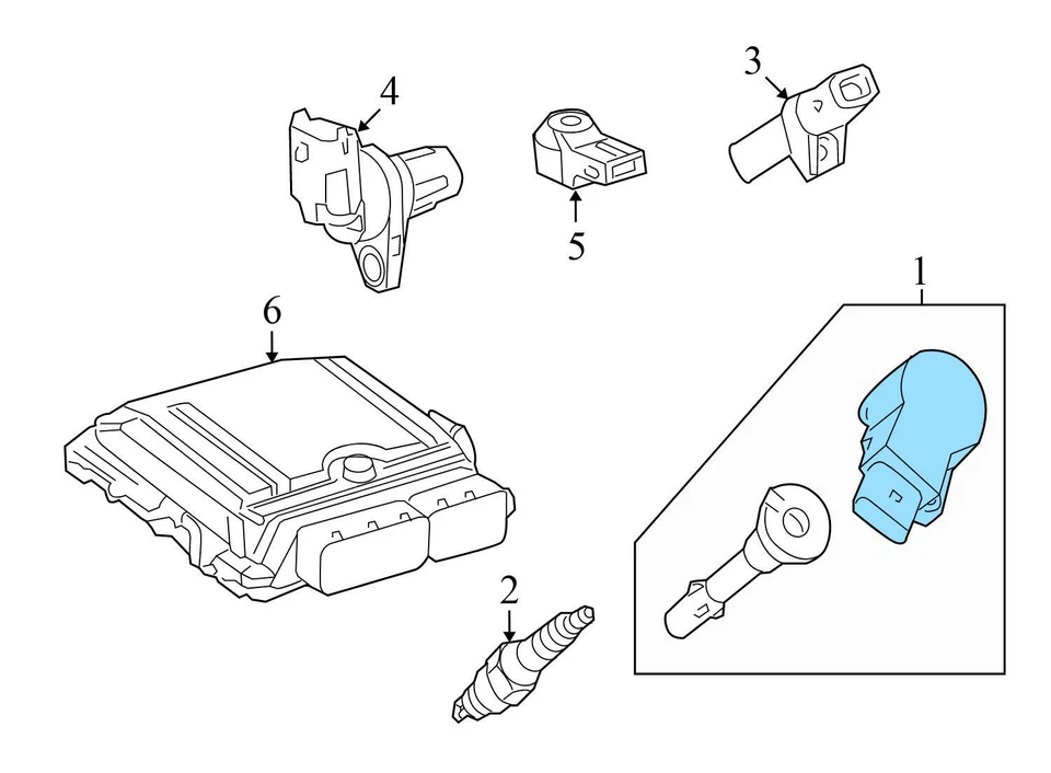 Mercedes-Benz G63 AMG 2013-2018 - bobina de encendido con conector 2769060260 Foto 3 de 4