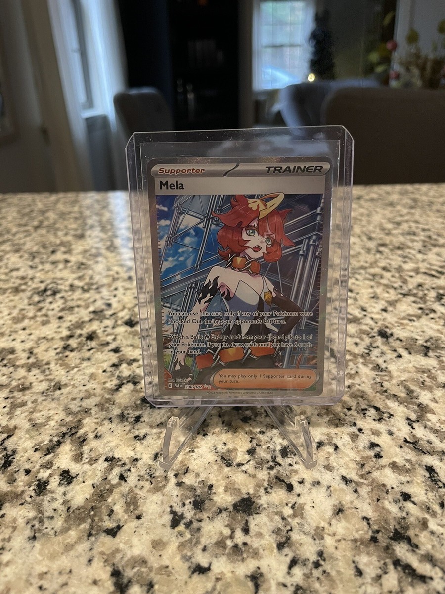 Mela Trainer Card - Pokémon TCG - Paradox Rift Full Art Ultra Rare