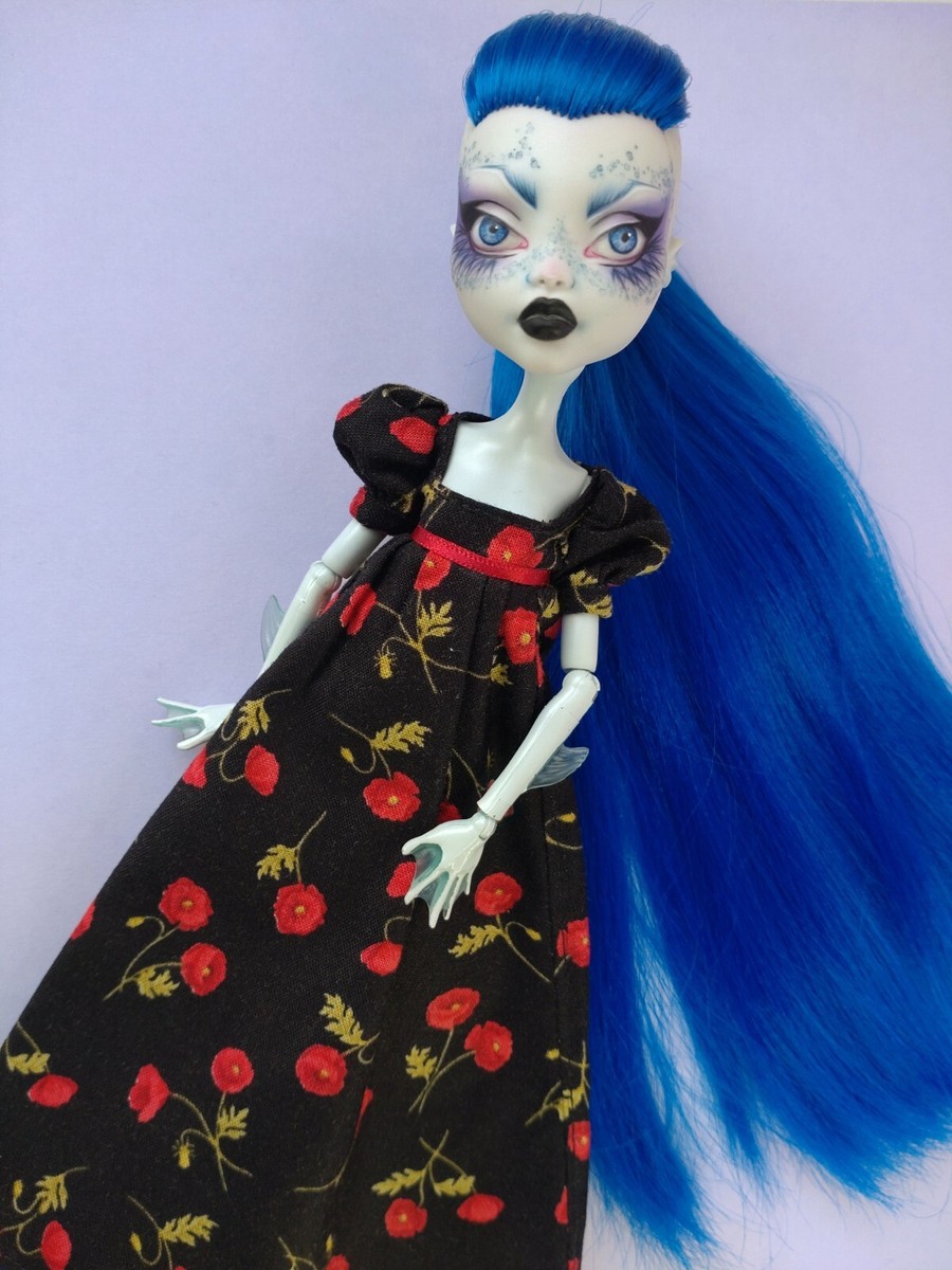 Monster High Dolls handmade Dress, Ooak Outfit, Clothes