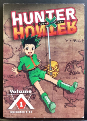 Hunter x Hunter - Volume 1 episodes 1-13 (2-disc DVD, 2016) SEALED