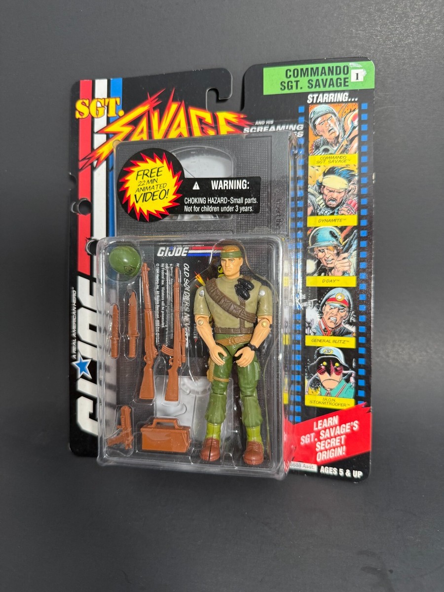 GI-JOE TVアニメSGT. SAVAGEシリーズ2 全5体セット 1994 GI Joe SGT. SAVAGE and His Screaming Eagles - Jet-Pack