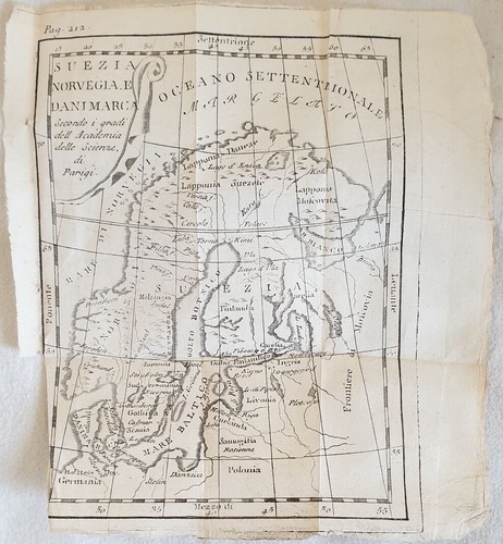 Cartes anciennes de Scandinavie