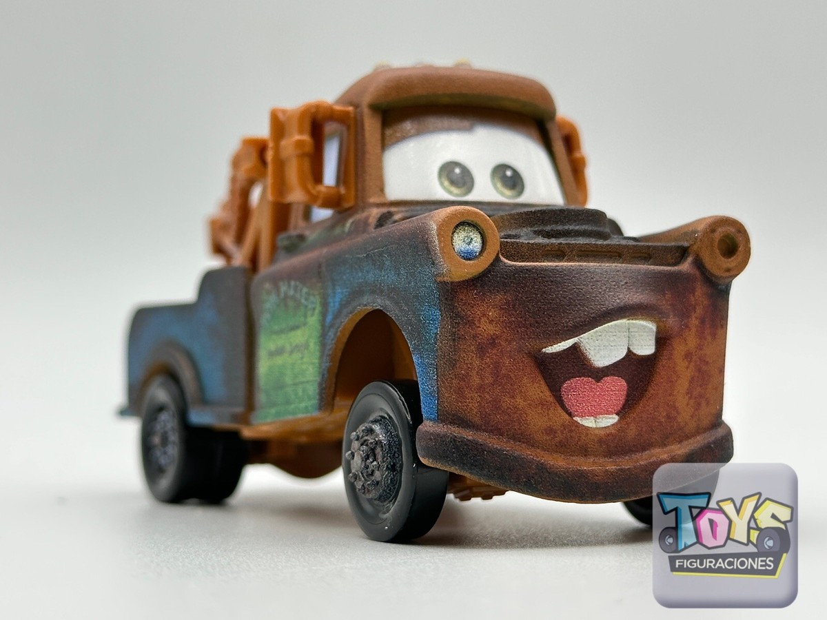 Disney Pixar Cars ROAD TRIP MATER New Smiling Face And Raised New