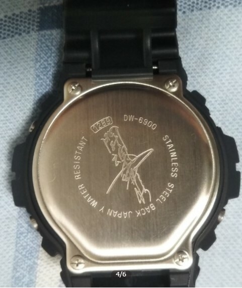 時計 G SHOCK ANTONIO INOKI LIMITED EDITION Rare Antonio Inoki x G-SHOCK limited model DW-6900BIN -9JF