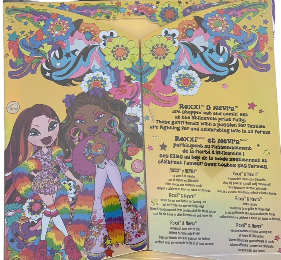 NEW Bratz Pride Jimmy Paul Special Edition 2 Pack Roxxi Nevra