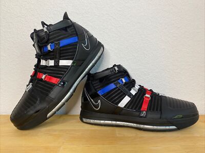 Nike ZOOM Lebron (James) III 3 QS NEU GR. 44,5 (DO9354-001) Basketballschuhe