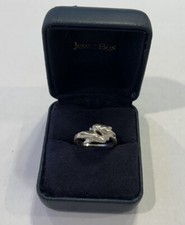 Sterling silver dolphin ring size 7.75