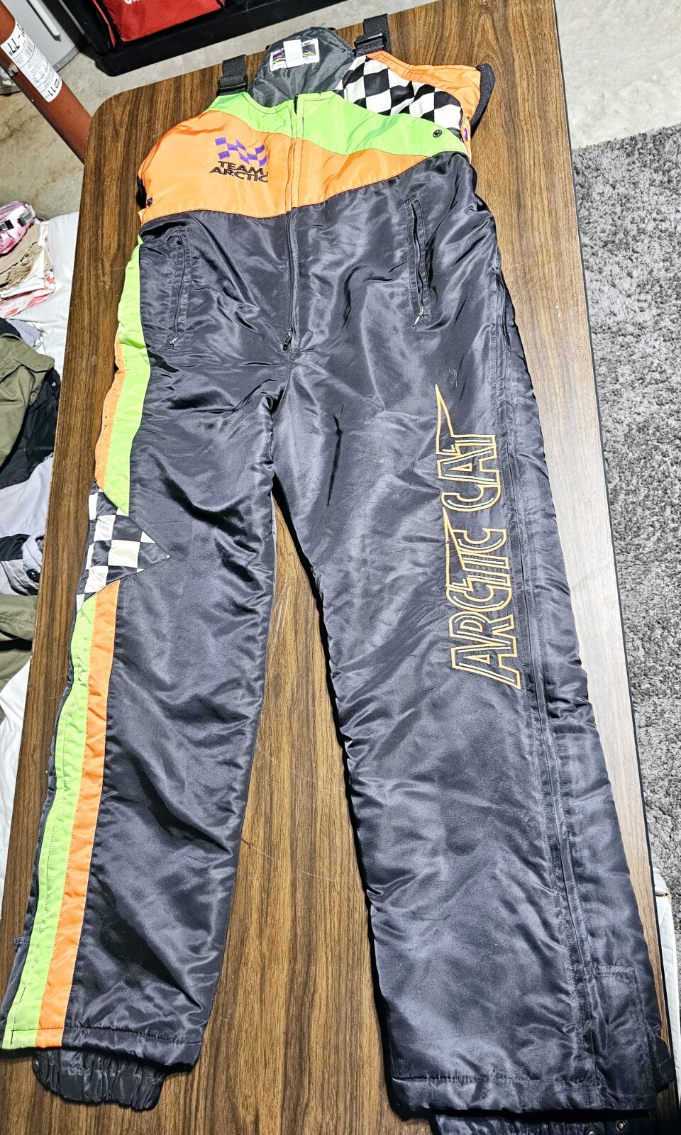 Arctic Cat Performance Arcticwear Snowmobile Racing Suit Jacket Bibs