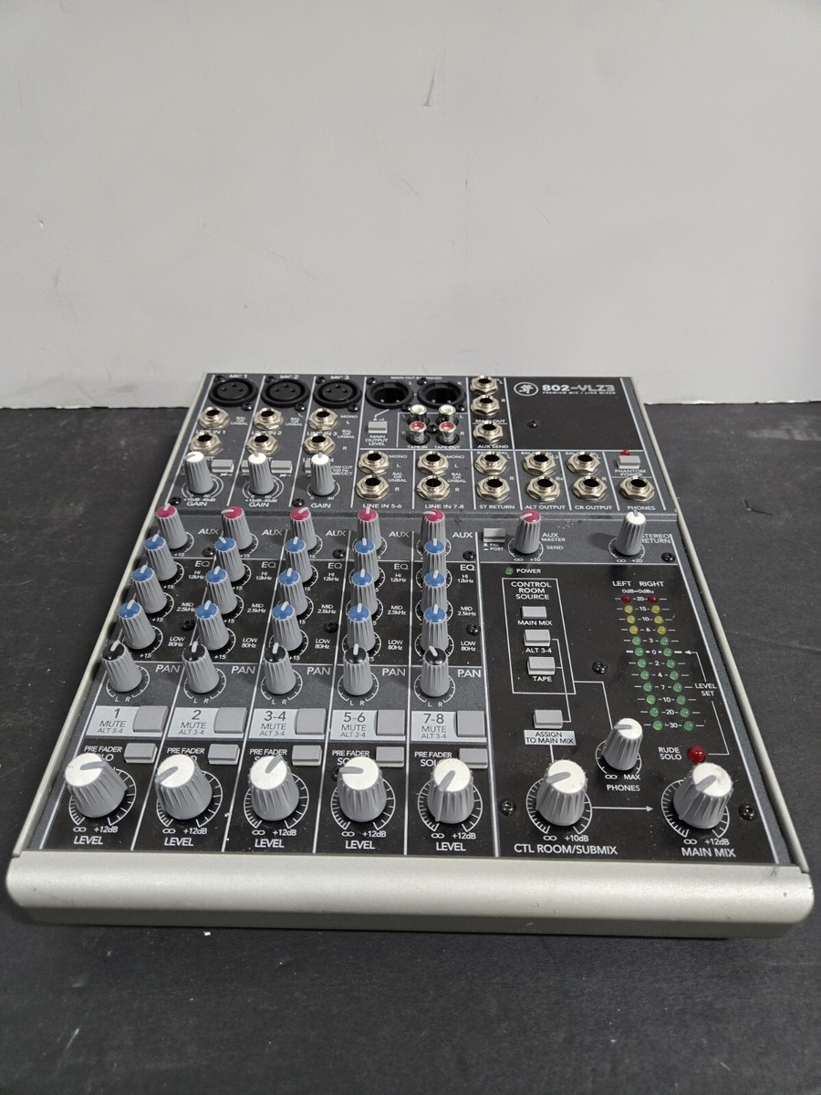 MACKIE マッキー　802-VLZ3 アナログミキサー Mackie 802-VLZ3 Reviews | Sweetwater