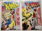 VINTAGE UNCANNY X-MEN PHALNX COVENANT # 316 & 317 WRAP AROUND COVERS  1 & 3 VF