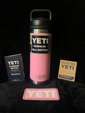 YETI Rambler 18 oz Water Bottle w/ Chug Cap POWER PINK - s RARE