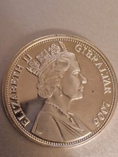&nbsp;2006 Five pounds, Queen's Elizabeth ii, double sided, 80 Glorious years, Silver