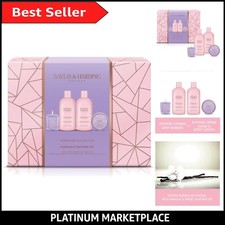 Indulgent Luxury Bath Gift Set - Nourishing Oil Blend & Scented Candle Delight