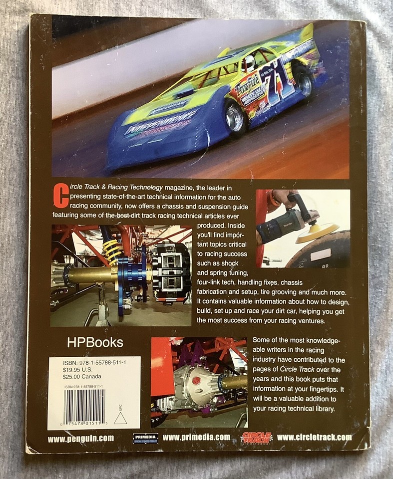 Dirt Track Chassis and Suspension Setup and Design HPBooks eBay