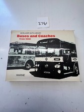Buses & Coaches From 1940 Olyslager Auto Library Hardback Buses Bus Book