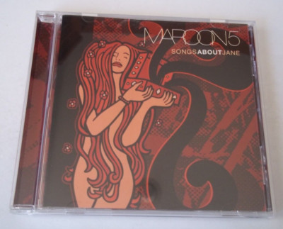 CD MAROON 5 - Songs About Jane - Harder To Breathe, This Love, Sunday AM - 2003