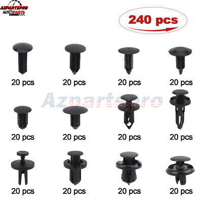 For Honda Accord Civic CR-V Element Insight Fasteners Retainers Clips Push Pin 