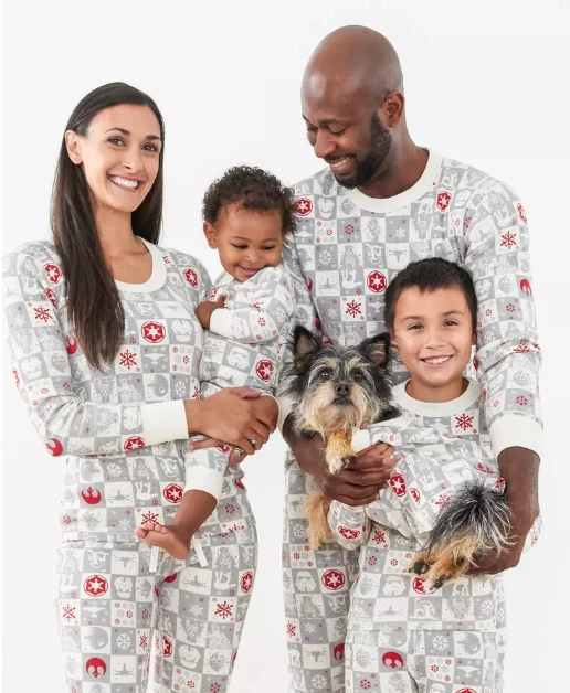 Hanna Andersson XL 成人长袖衬衫星球大战假日睡衣上衣  — 第 2/3 张图片