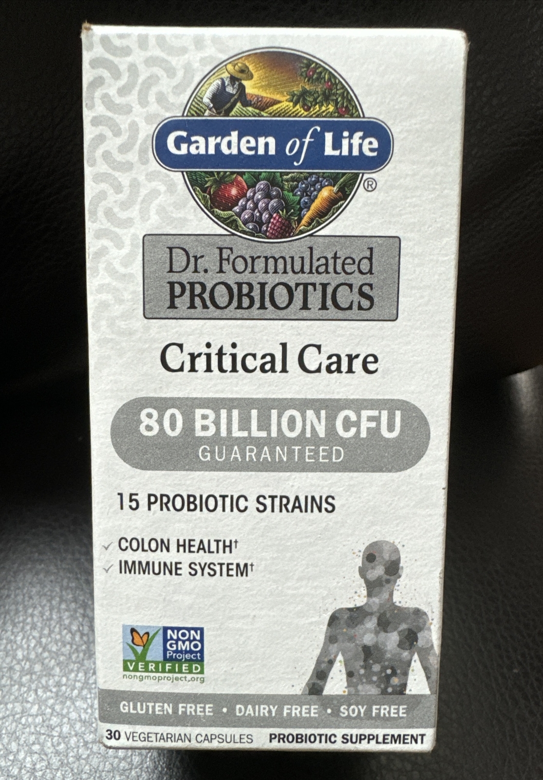 Garden of Life Probiotics 80 Billion CFU Capsule 30 Count EXP07/25