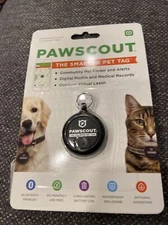 NEW PAWSCOUT GPS Pet Tag Tracker  Lost Finder With App