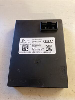 2007-2015 AUDI Q7 Keyless Entry Remote Start Computer Control Module OEM 013024