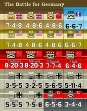 S&T Battle for Germany Replacement Counters SPI