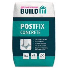 PostFix Concrete Fence Post Cement Garden Gate Sign Just Add Water 20KG