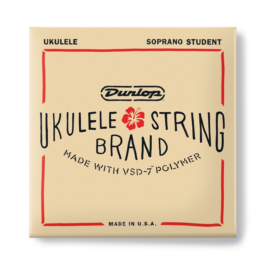 DUNLOP DUQ201 CORDE PER UKULELE SOPRANO STUDENT-4/SET MUTE PER CHITARRA ELETTRIC