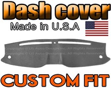 Fits 2010-2019 FORD TAURUS DASH COVER MAT DASHBOARD PAD USA MADE / CHARCOAL GREY
