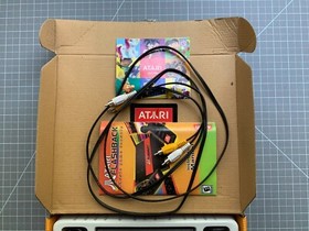 ATARI Flashback classic game console. Open box. Vintage video games, VG