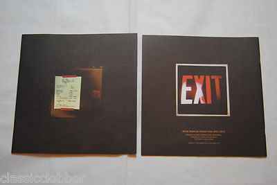 OPETH HERITAGE WORLD TOUR 2011/2012 PROGRAMME BOOKLET BROCHURE NEW OFFICIAL RARE