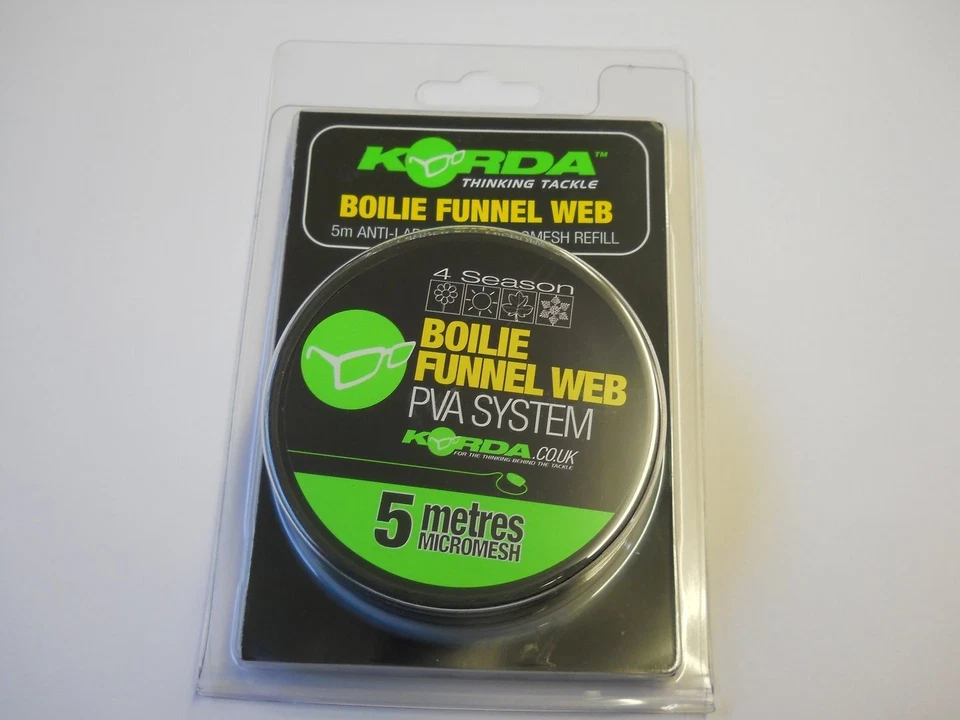 Korda Boilie Funnel Web PVA 5m Refill Micromesh KBMR5 Nachfüller wasserlöslich - Bild 1 von 1