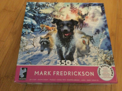 Puzzle Schmidt Spiele 1000 Pezzi: Mark Frederickson - Dog Love, Pesca Con Labrador