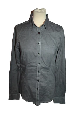 CHEMISE AJUSTEE FEMME °°° JAMES & NICHOLSON °°° TAILLE S . ELASTIC FIT - Photo 1/4