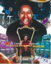 TIANNA HAWKINS Signed 8 x 10 Photo WNBA Basketball WASHINGTON MYSTICS Free Ship