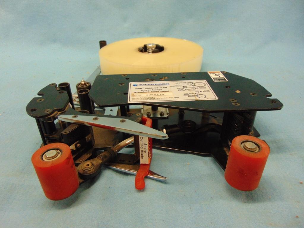 INTERPACK, TAPE HEAD, HSD 2000ET II MI, 2" WIDE TAPE, 3 ROLLS OF TAPE
