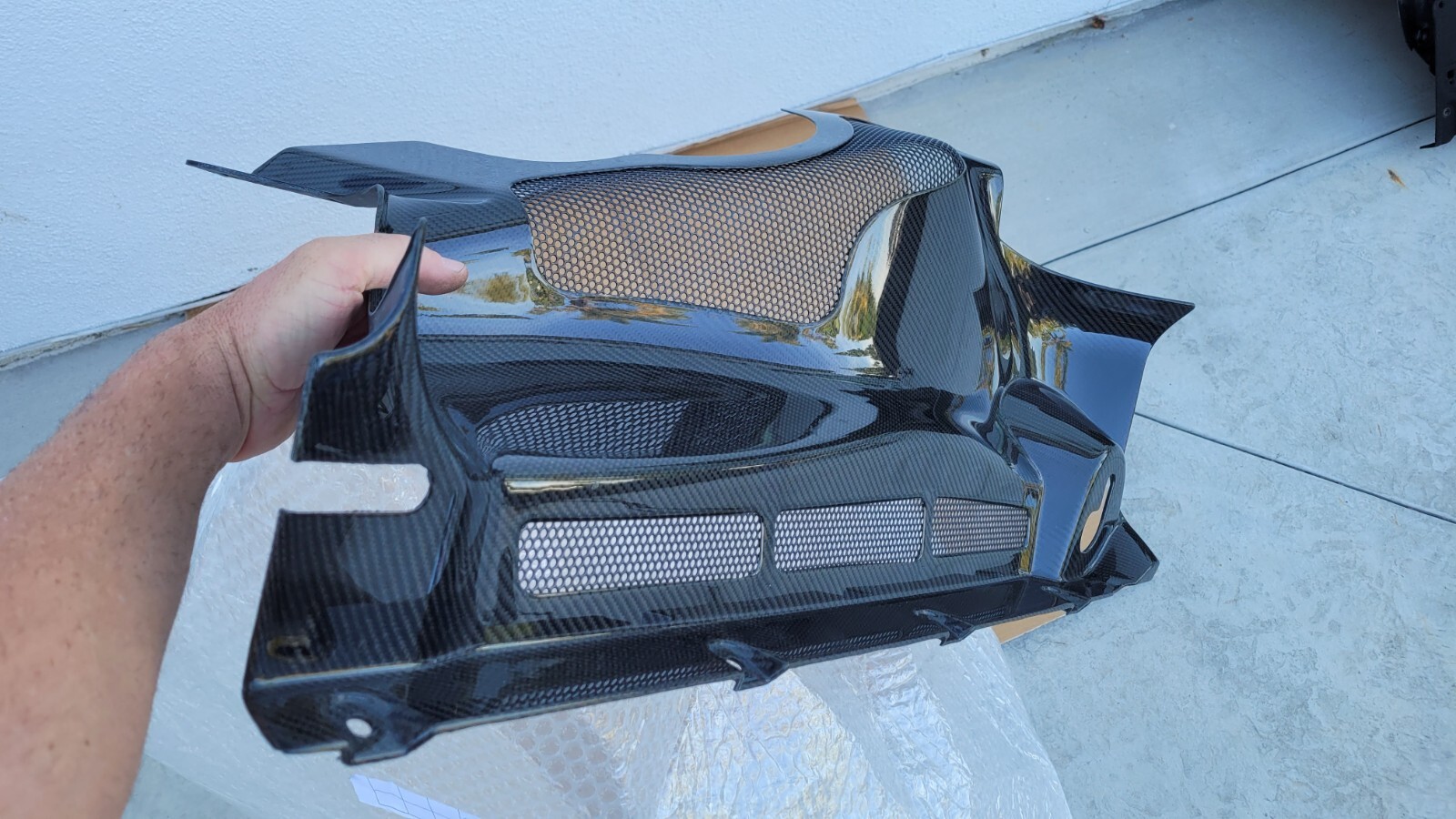 Carbon Fiber Engine Bay Shields cover McLaren 650S MP4-12C OEM