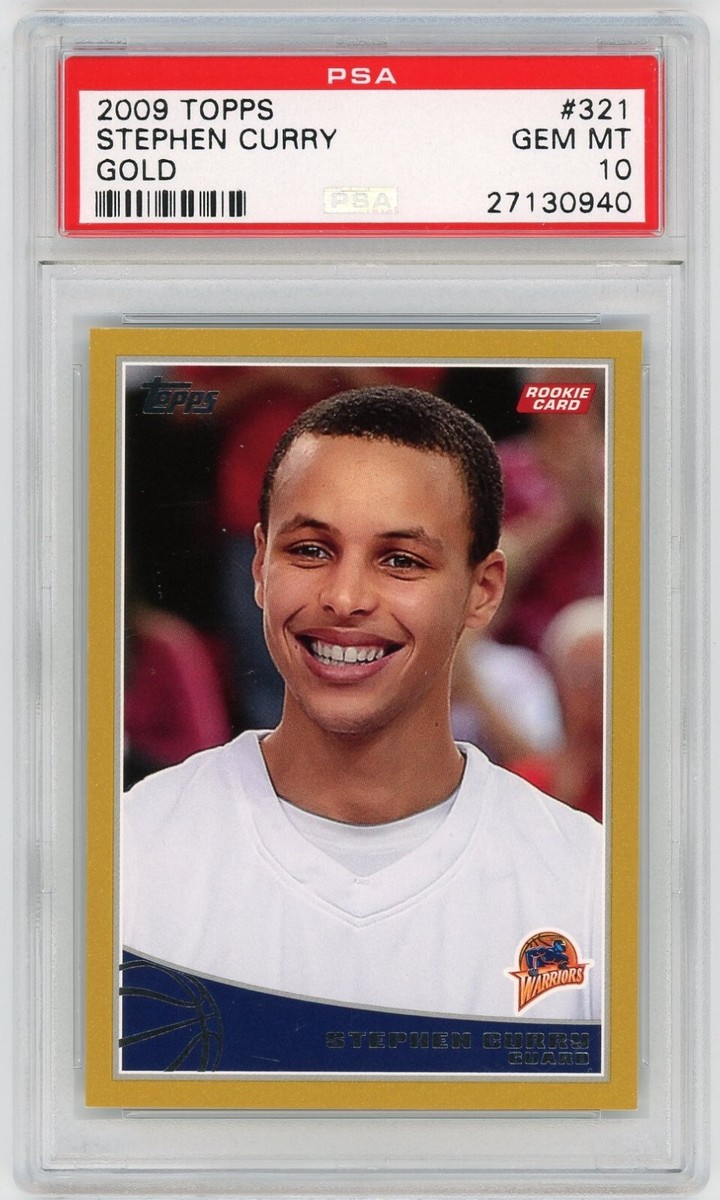 PSA 10 Gem Mint 2009 Topps Gold #321 Stephen Curry RC /20 | eBay