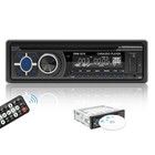 1 Din Car Stereo Radio CD DVD Player Bluetooth FM/RDS/AM Radio MP3 Head Unit LCD