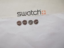 Lot of 4 Battery Covers for Std Gent sized Swatch Watches WOW